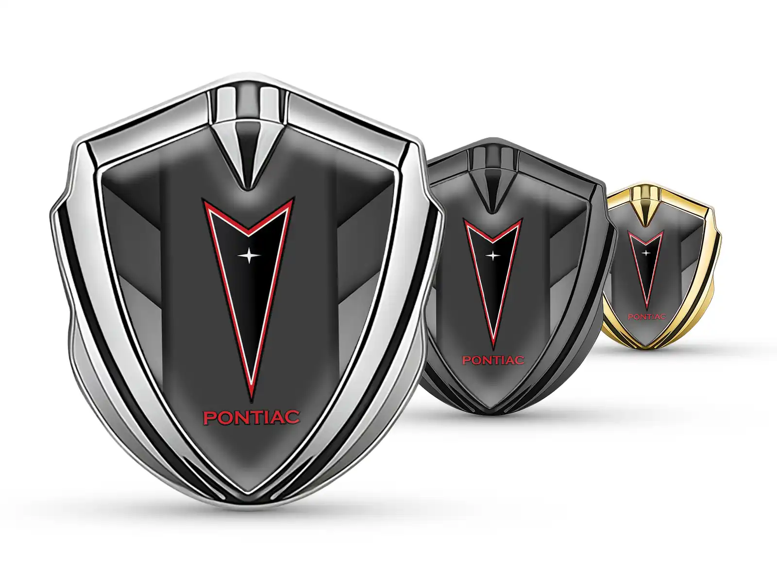 Pontiac Badge Self Adhesive Customizable Force Design